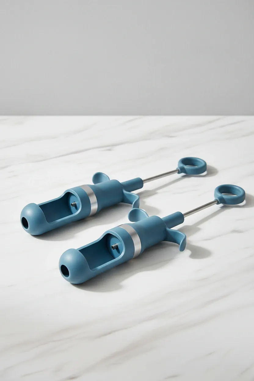 عرض خلاية البلح والزيتون قطعتين لإزالة البذر بسهولة